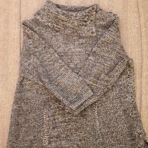 Style&Co grey envelope neck sweater